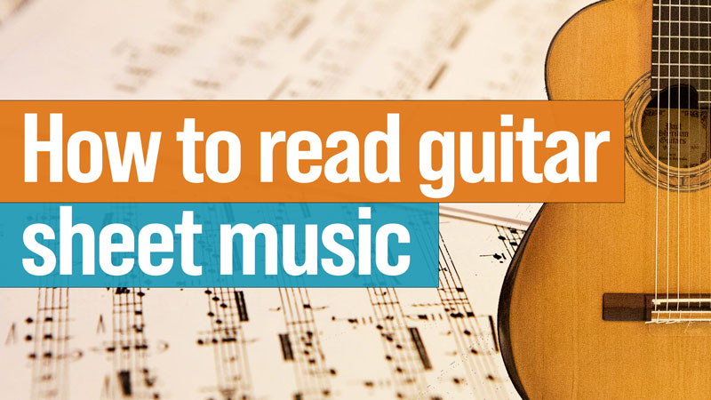 How to read guitar sheet music