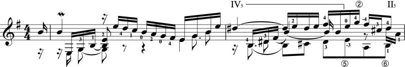 Mordent symbol from opening of Bach's Allemande BWV996