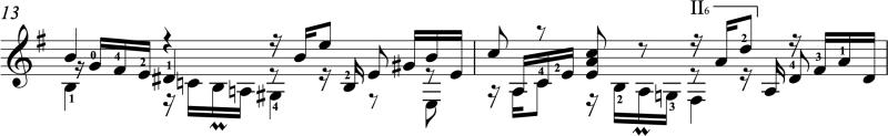 Trill symbol from Bach's Allemande BWV996