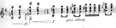 Tremolo slash markings from Villa-Lobos Etude 4